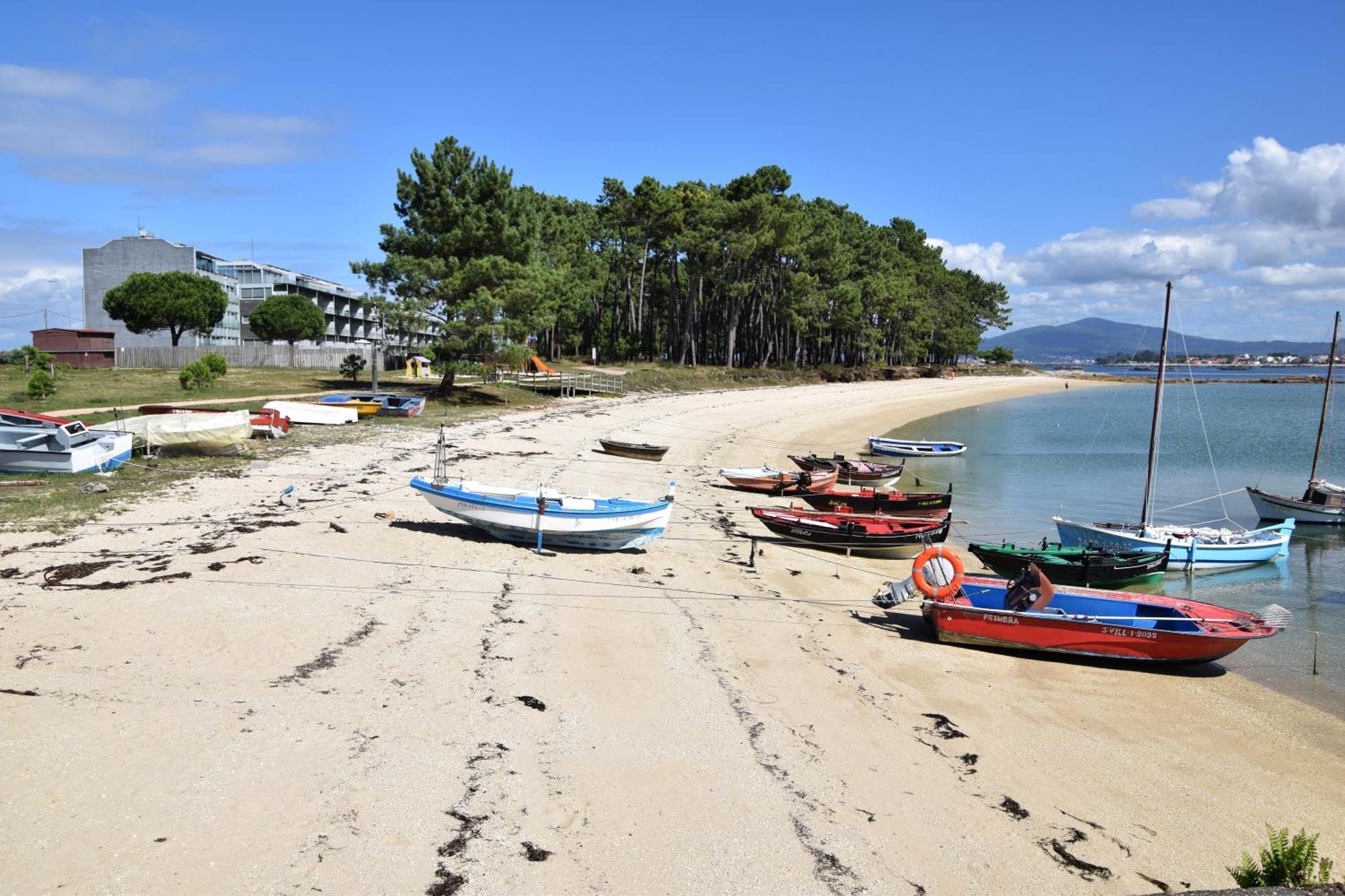 Apartamento de Mar y Playa en Illa de Arousa Exterior foto